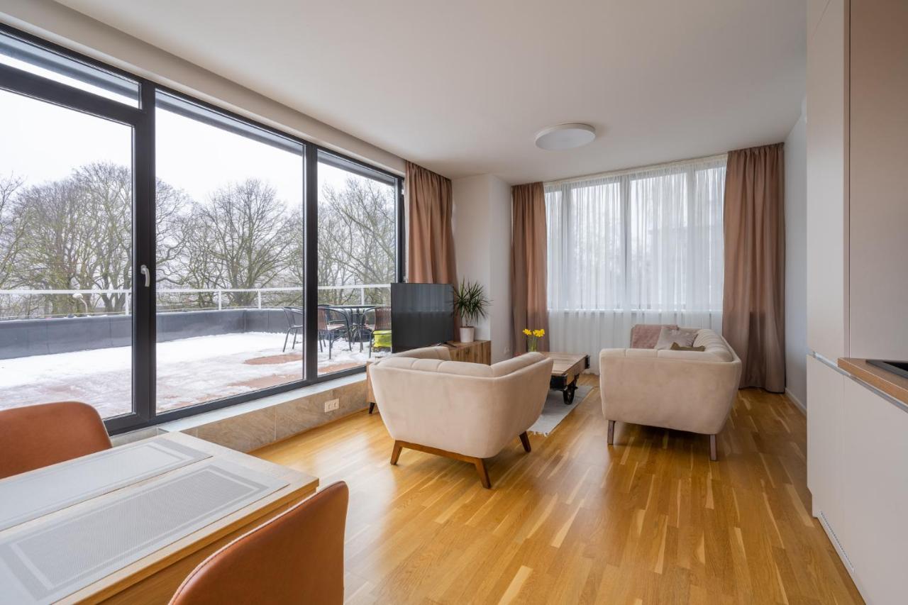 1-Bedroom Penthouse With Underground Parking Riga Exterior photo