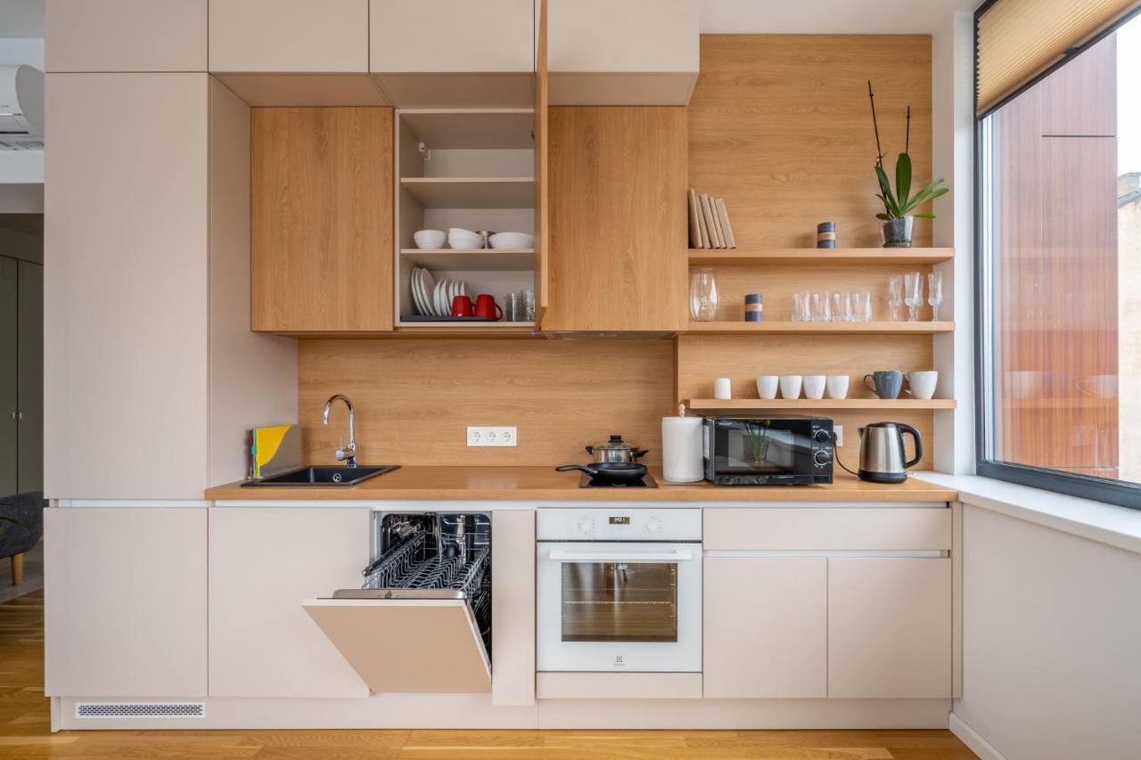 1-Bedroom Penthouse With Underground Parking Riga Exterior photo